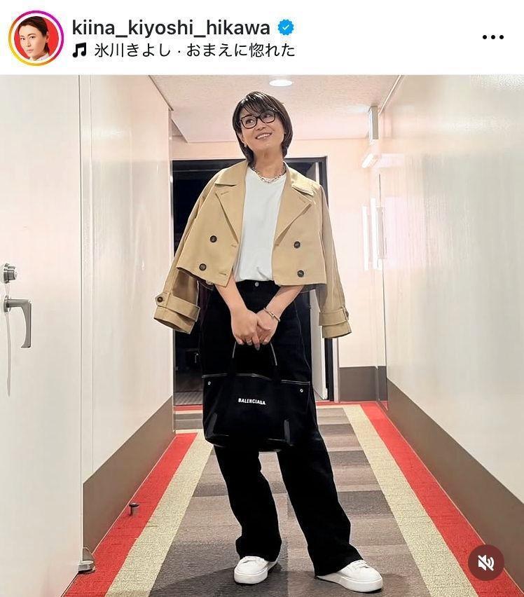 氷川きよしのインスタグラム＠ｋｉｉｎａ＿ｋｉｙｏｓｈｉ＿ｈｉｋａｗａ（９月１５日付）より
