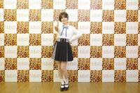 笑顔を見せるＮＭＢ４８の坂下真心