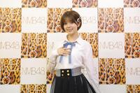 取材会に出席したＮＭＢ４８の坂下真心