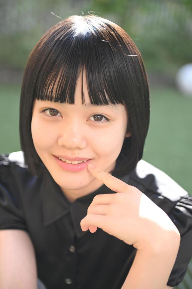 主演を務める小八重葵美（撮影・堀内翔）