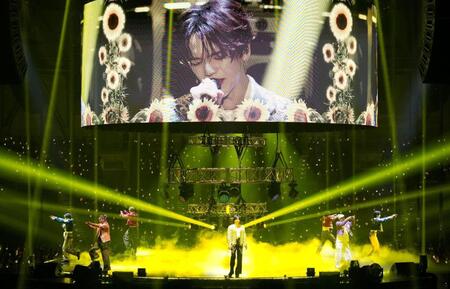３度目の全国アリーナツアーでパフォーマンスするＦＡＮＴＡＳＴＩＣＳ