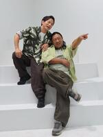 ＧＰ帯でレギュラー化する「今さらシロー」出演の岡田准一（左）と秋山竜次