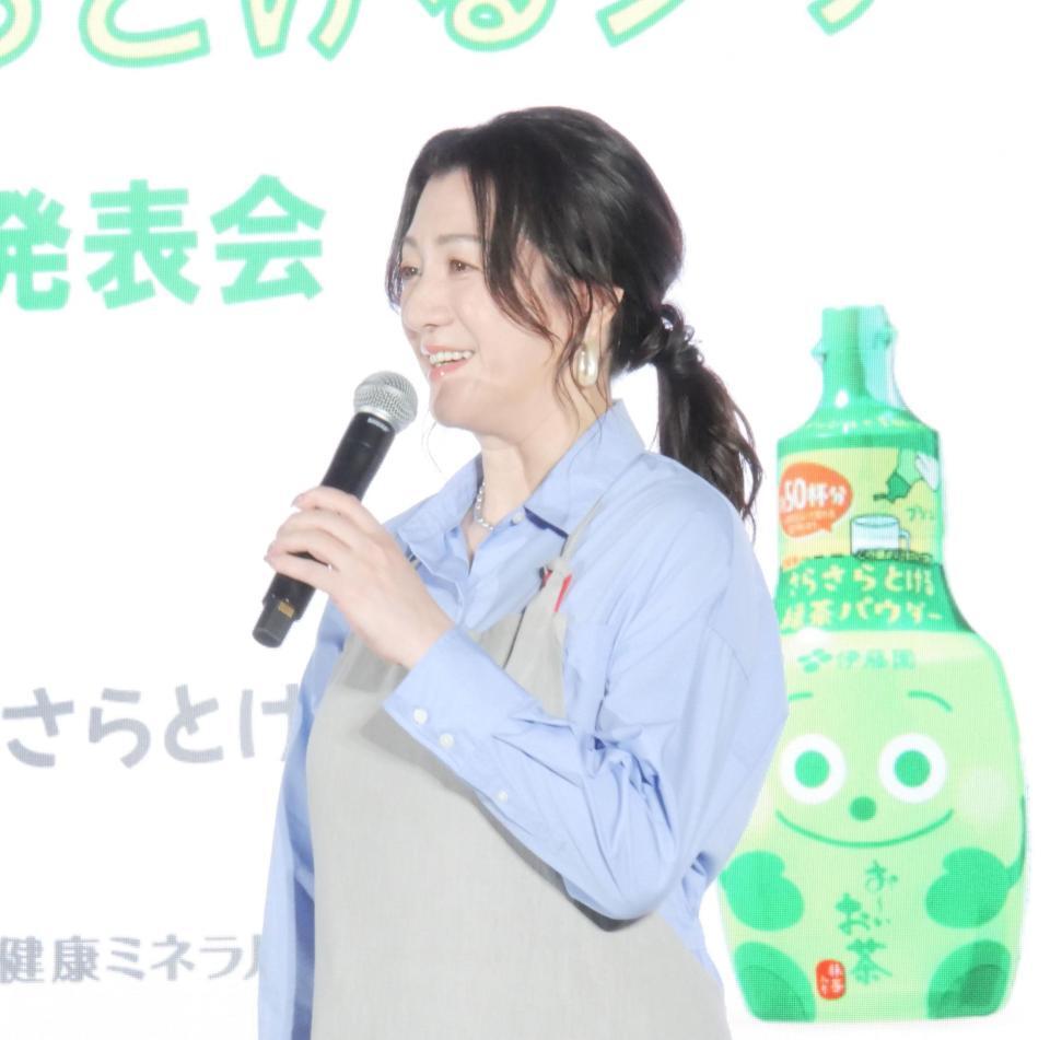 イベントに出席した野々村友紀子＝東京・ベクトルスタジオ