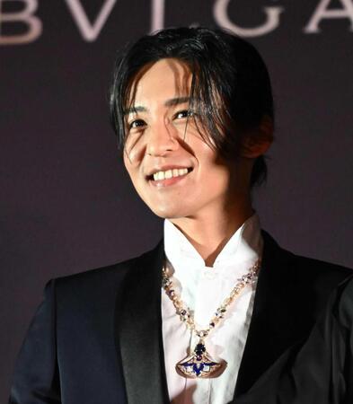 アンバサダーを務める目黒蓮（撮影・高部洋祐）