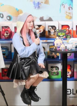 イベントに出席したきゃりーぱみゅぱみゅ