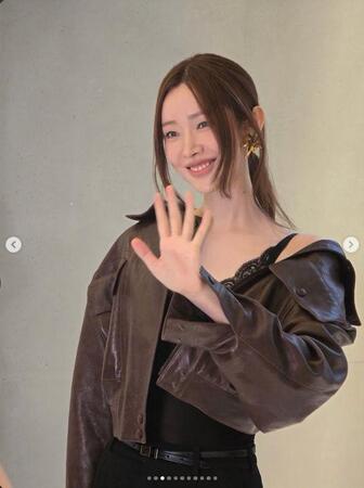 チャ・ジョンウォンの公式インスタグラム＠ｃｈ＿ａｍｉｉより　ハ・ジョンウと結婚するチャ・ジョンウォン