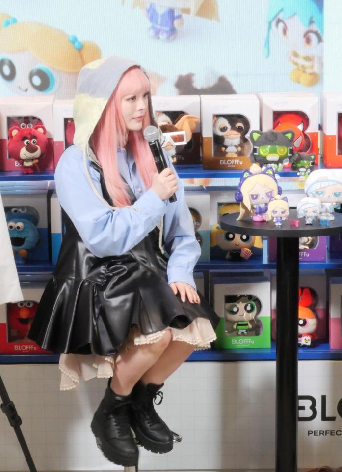 イベントに出席したきゃりーぱみゅぱみゅ