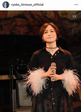 バースデーライブを行った広末涼子。インスタグラム＠ｒｙｏｋｏ＿ｈｉｒｏｓｕｅ＿ｏｆｆｉｃｉａｌ（７月２６日付）より 