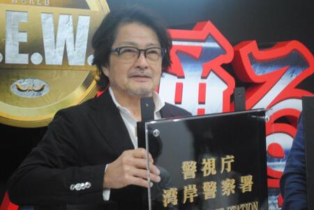 メディア内覧会に出席した亀山千広プロデューサー
