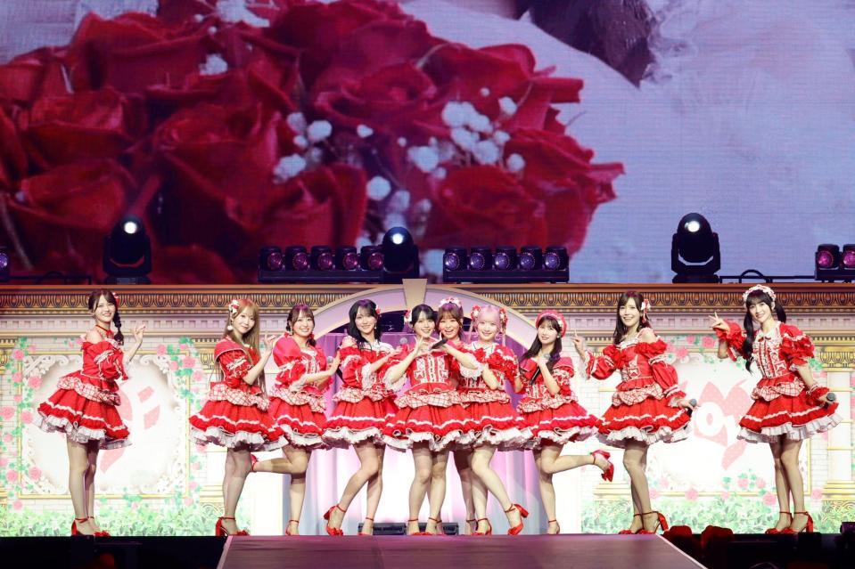９周年コンサートを行った＝ＬＯＶＥ