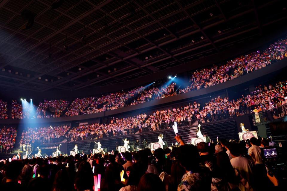 ９周年コンサートを行った＝ＬＯＶＥ