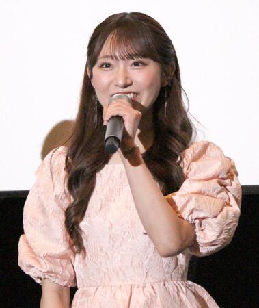 あいさつする山内瑞葵