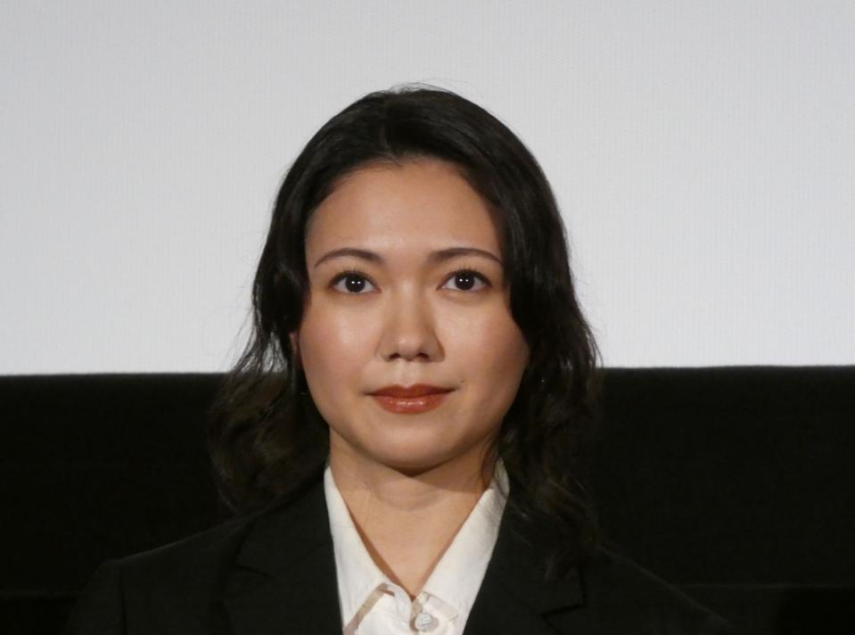 舞台あいさつを行った二階堂ふみ＝都内