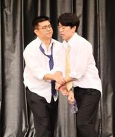 優勝後初の舞台出演となったジェラードン