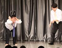 優勝後初の舞台出演となったジェラードン