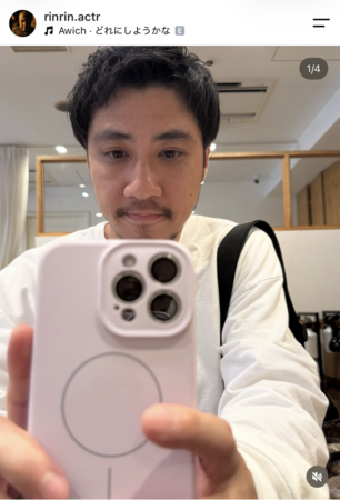 リンリンのインスタグラム（ｒｉｎｒｉｎ．ａｃｔｒ）より