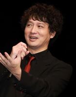 テレ朝系金曜ナイトドラマプレミアム「真田十勇士」ジャパンプレミアで衝撃発言をした安藤政信（撮影・伊藤笙子）