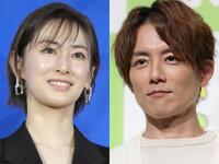 　「理想のママ・パパ有名人」ランキングで１位となった北川景子（左）と杉浦太陽