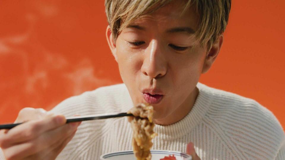 吉野家の新ＣＭに出演する木村拓哉