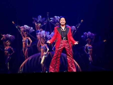 「ミス・サイゴン」の「アメリカン・ドリーム」を熱唱する桐山照史
