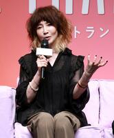 Ｐｒｉｍｅ　Ｖｉｄｅｏ「ラブ　トランジット　３５＋」配信記念イベントで恋愛観を語るＹＯＵ＝東京・渋谷ヒカリエホール（撮影・伊藤笙子）