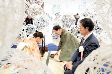 「銀茶会」に参加した坂東彌十郎