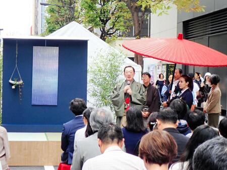 「銀茶会」に参加した坂東彌十郎