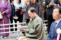 「銀茶会」に参加した坂東彌十郎