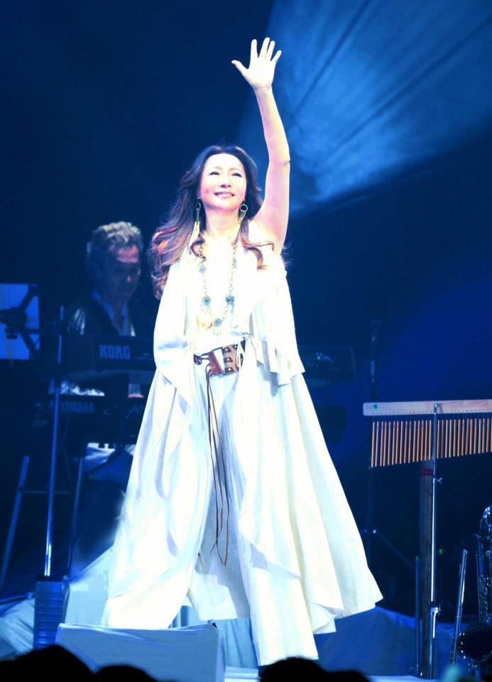 ライブツアーの東京公演を開催した杏里　