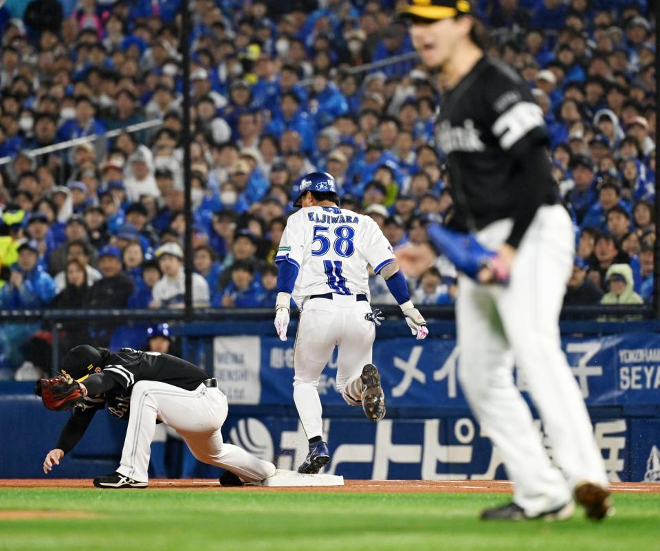 ＤｅＮＡとソフトバンクが対戦した日本シリーズ第１戦＝２４日