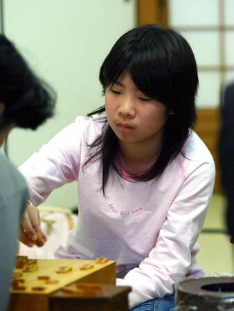 「きしろ杯」に出場していた西山朋佳白玲（２００６年撮影）
