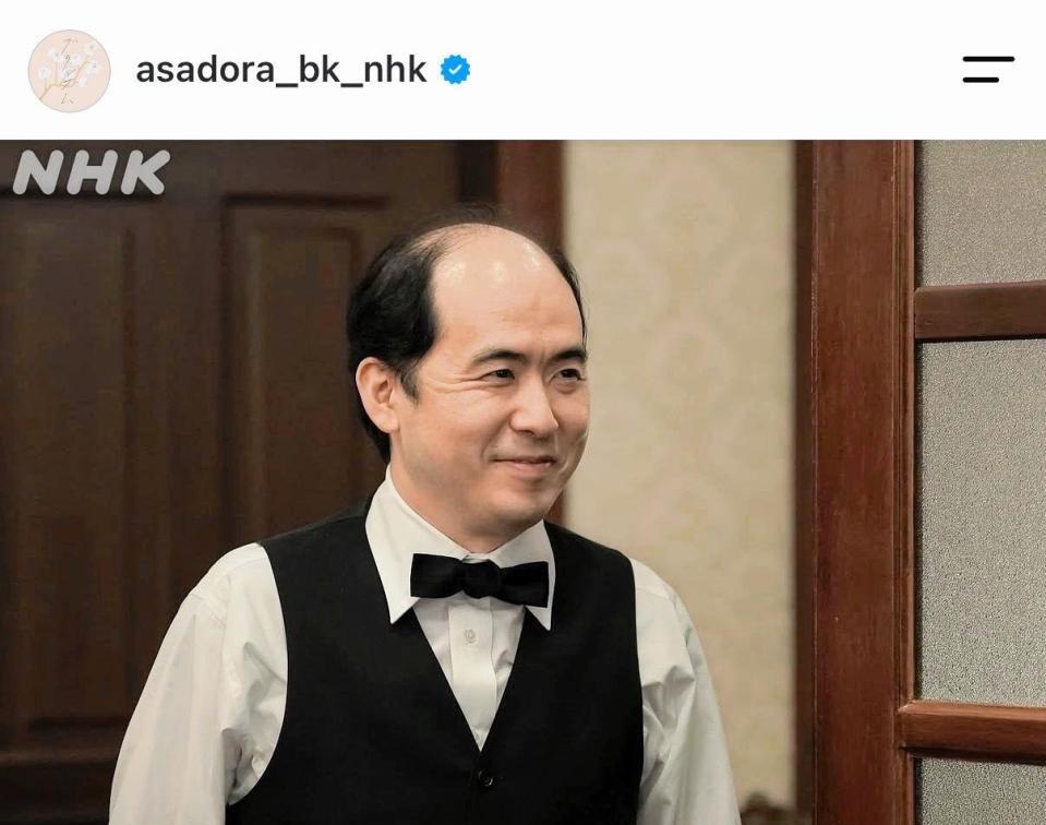 横文字連発で存在感抜群の熊田店長。ブラッサム公式インスタグラム＠ａｓａｄｏｒａ＿ｂｋ＿ｎｈｋより