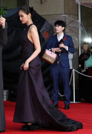 「第３９回東京国際映画祭」に登場した原菜乃華＝東京ミッドタウン日比谷（撮影・伊藤笙子）