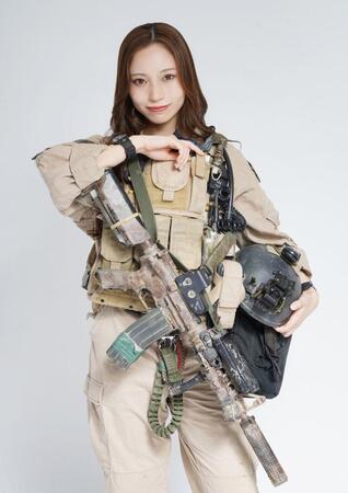 「川越紗彩　デジタル写真集　サバゲ－さあや」（Ｃ）ＡＳＴＯＷＡ　ＢＯＯＫＳ　