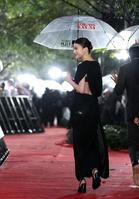 「第３９回東京国際映画祭」に登場した出口夏希＝東京ミッドタウン日比谷（撮影・伊藤笙子）