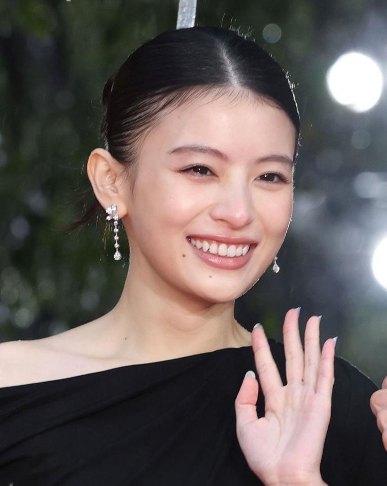 「第３９回東京国際映画祭」に登場した出口夏希＝東京ミッドタウン日比谷（撮影・伊藤笙子）