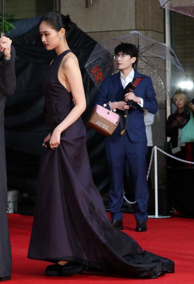「第３９回東京国際映画祭」に登場した原菜乃華＝東京ミッドタウン日比谷（撮影・伊藤笙子）