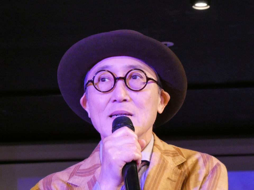 イベントに出席した佐野史郎