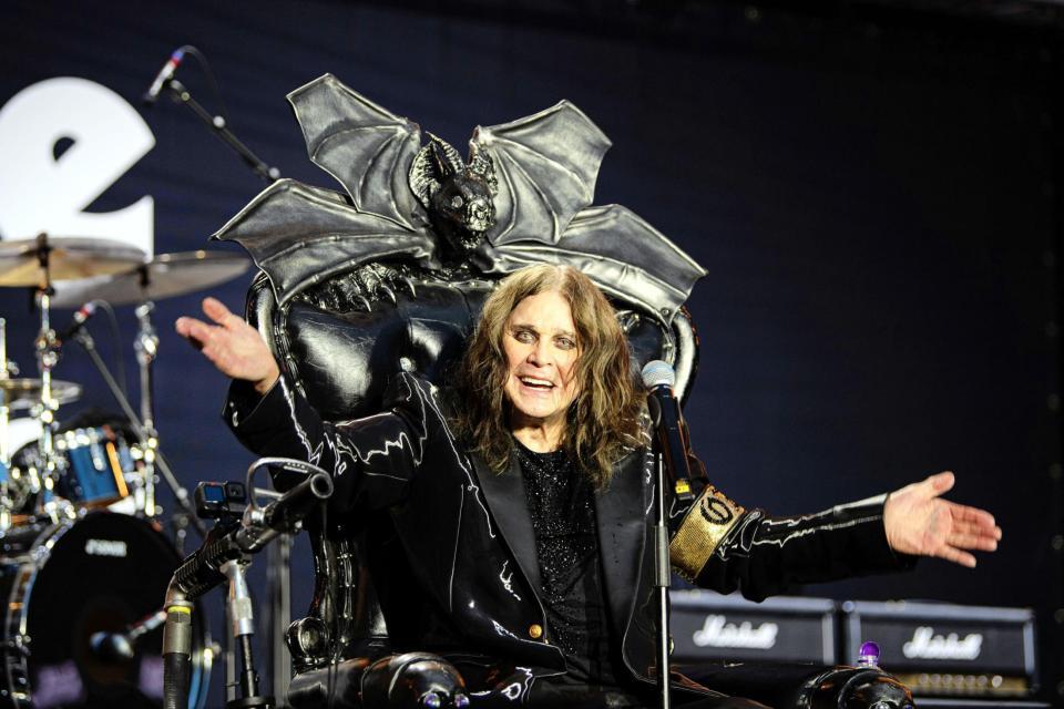 オジー・オズボーンさん（Ｐｈｏｔｏ　ｂｙ　Ｒｏｓｓ　Ｈａｌｆｉｎ）