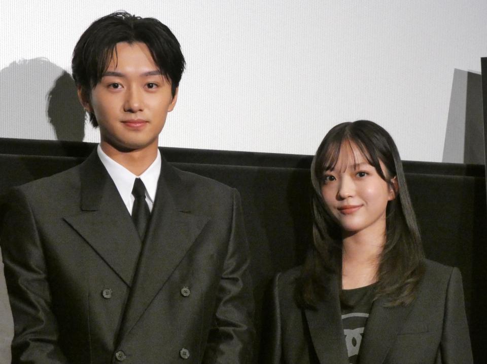 イベントに出席した大西利空（左）、伊礼姫奈