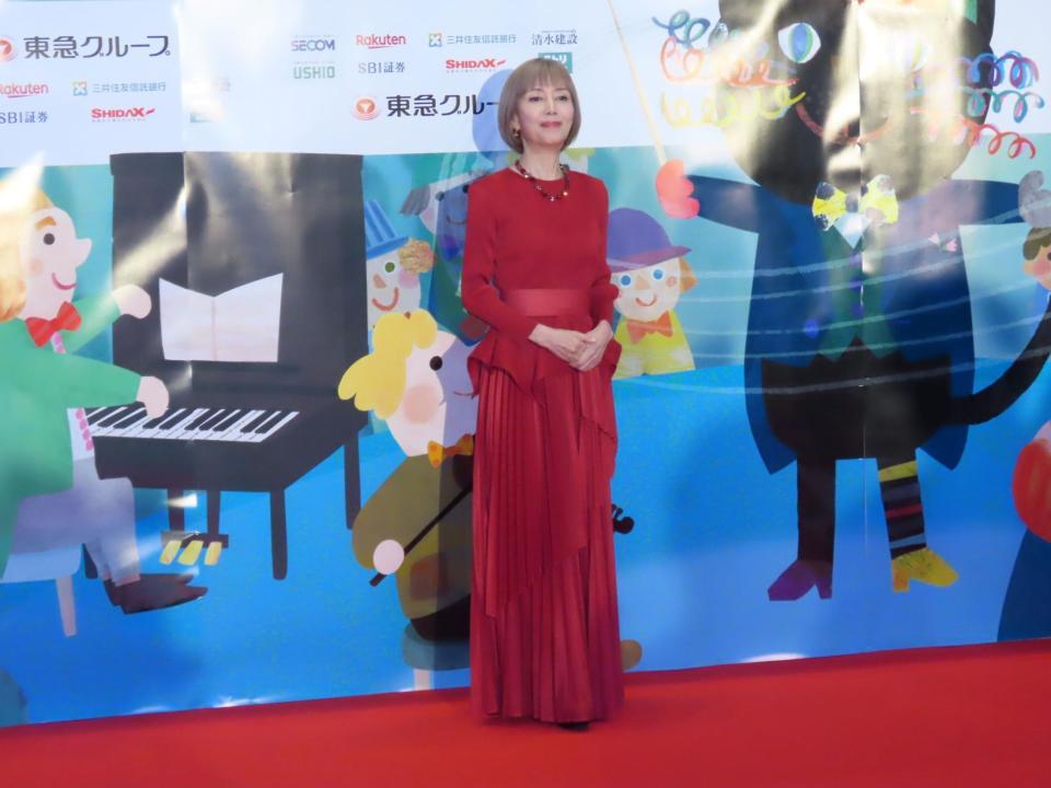 「キネコ国際映画祭」に出席した戸田恵子