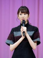 「寝顔が相当ひどい」と明かした桐谷美玲＝東京・内幸町