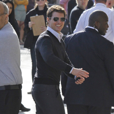 共演者のオルガ・キュリレンコに豪華エアロバイクをプレゼントしたトム・クルーズ