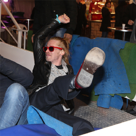 ロンドンでホームレスに間違われてしまったというマコーレー・カルキン