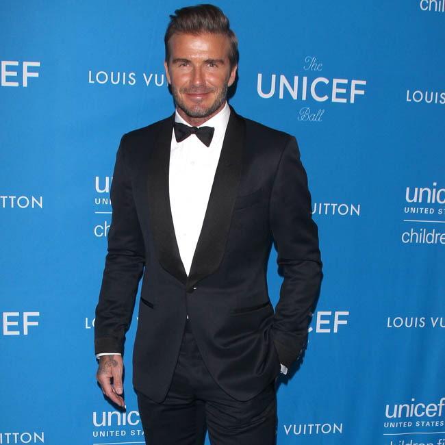 表彰されたデヴィット・ベッカム