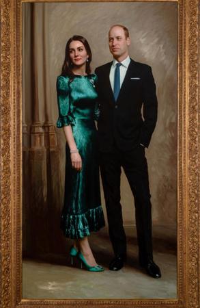 ウィリアム王子とキャサリン妃の初肖像画
