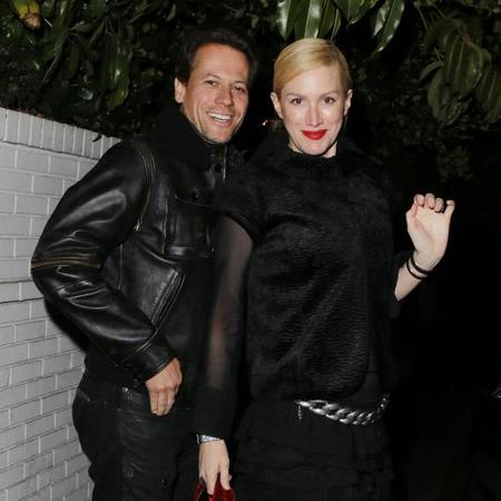 　ヨアン・グリフィズ（左）とアリス・エヴァンス