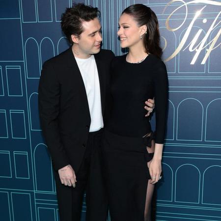 　ニコラ・ペルツ（右）とブルックリン・ベッカム