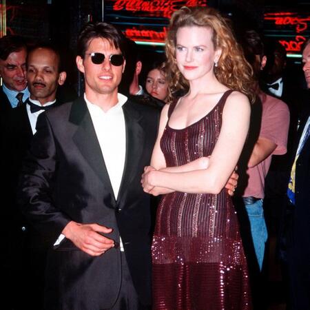 　トム・クルーズ（左）と元妻のニコール・キッドマン