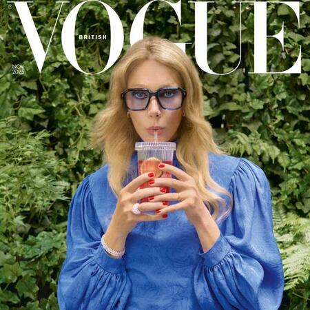 英版ヴォーグ誌のグウィネス・パルトロウ